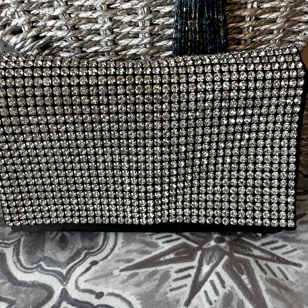 Amber Sceats crossbody clutch, new